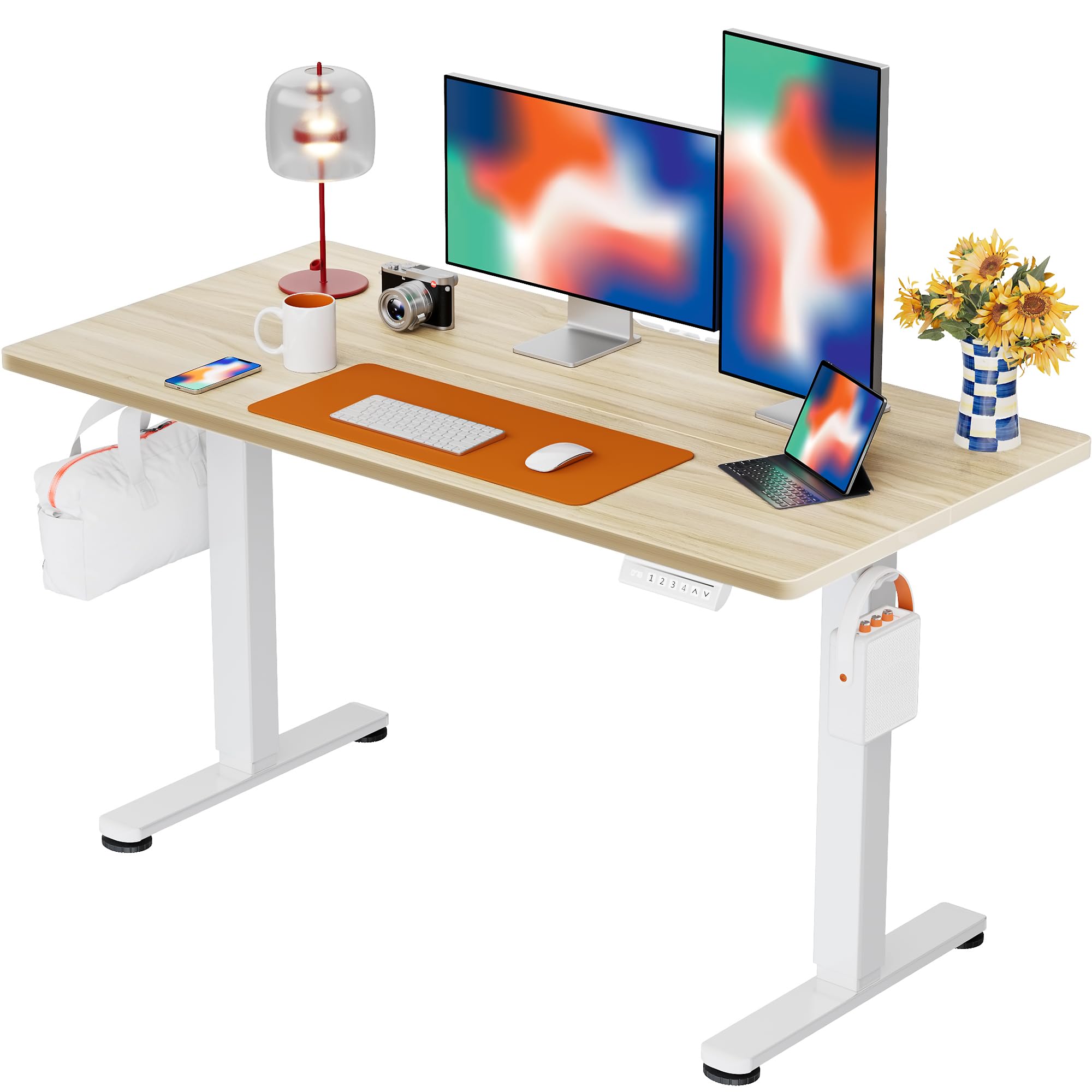 Amazon.com: ErGear Height Adjustable Electric Standing Desk, 48 x